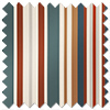The British Stripe Co. Elizabeth, Teignbridge No.1 - Roman Blind